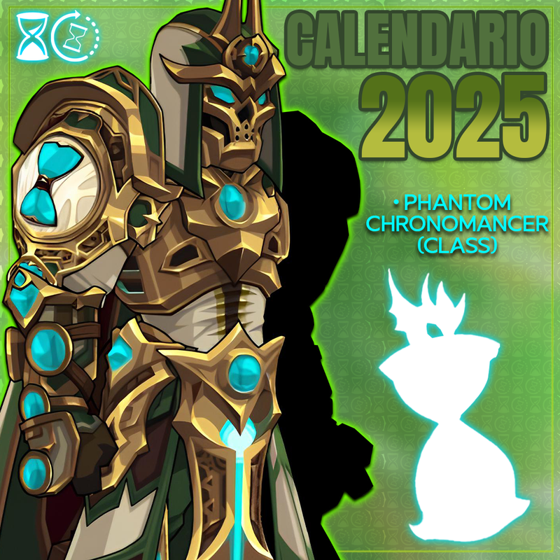 Phantom Chronomancer -  Calendario 2025 - 15fpts